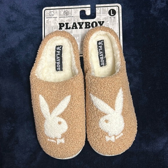 Playboy men’s slippers - Picture 1 of 7